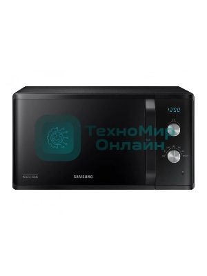 Микроволновая печь Samsung MS23K3614AK черный, 23 л, 800 Вт, переключатели - поворотный механизм