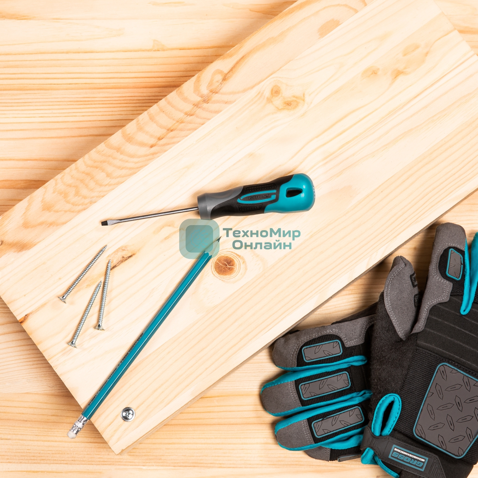 Отвертка Gross 12101 SL3,0 x 75 мм S2, трехкомпонентная рукоятка