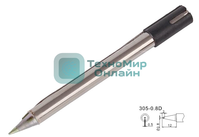 Жало для паяльника Quick 3034-0,8D