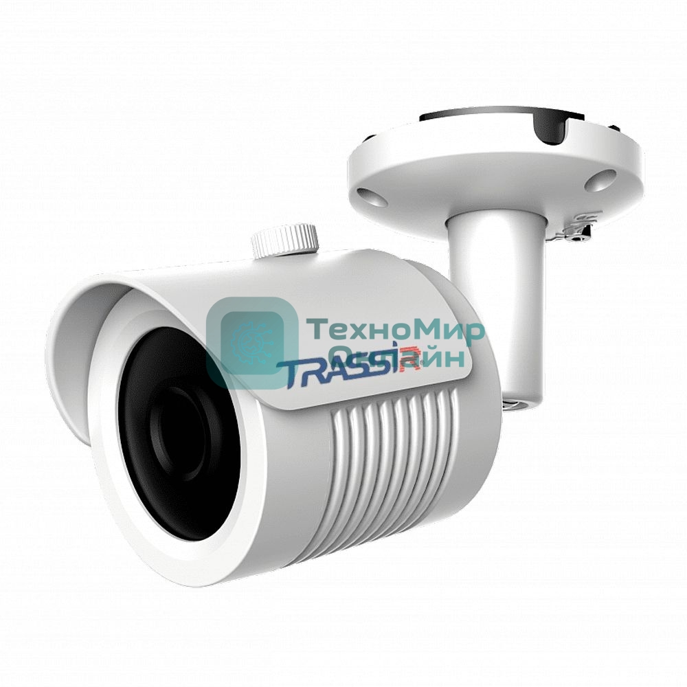 Камера видеонаблюдения аналоговая Trassir TR-H2B5 3.6-3.6мм HD-CVI HD-TVI цв. корп.:белый