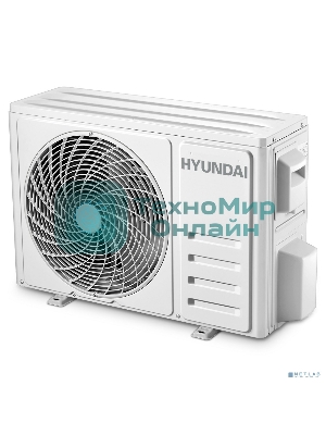 Кондиционер сплит-система Hyundai HAC-12/T-PRO 12000 BTU, 23 м², 22/41 дБ, охлаждение, обогрев, осушение, белый