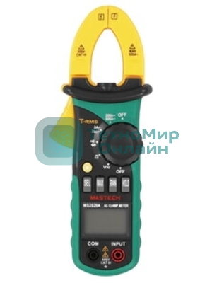 Токоизмерительные цифровые клещи Mastech MS2002A