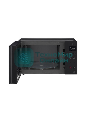 Микроволновая печь LG MB63W35GIB черный, 23 л, 1000 Вт, переключатели - сенсор