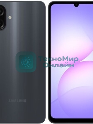 Смартфон Samsung Galaxy A07 4/64Gb, черный
