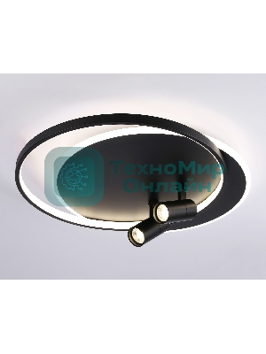 Светильник Ambrella light FL51393/1+2 BK черный 3000K-6400K 65W 560*480*120 (ПДУ РАДИО 2.4G)