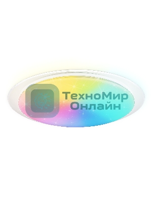 Светодиодный светильник RGB Ambrella light FZ780 WH белый IP20 60W 3000-6500K+RGB 570*55 (ПДУ ИК)
