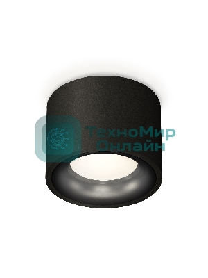 Светильник Ambrella Light XS7511021 SBK/PBK черный песок/черный полированный MR16 GU5.3 (C7511, N7011)