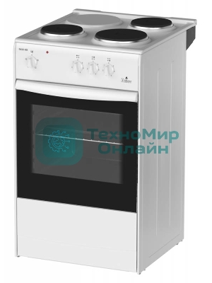 Плита электрическая Darina S EM331 404 W белый, конфорок 3 шт, духовка 50 л, 50 см x 85 см x 56 см