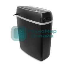 Шредер ГЕЛЕОС Уничтожитель документов УП23-4 DIN P-4 (4 ур-нь секр.), фрагмент 3,9х35мм, 14-16 лист (70г/м2), CD/пл.карты/скрепки/скобы, 23 л.