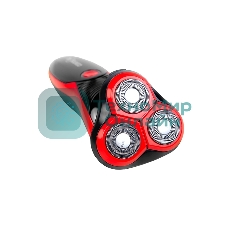 Электробритва Centek CT-2168 (красный) ротор 3D, влажное бритье, 3 плав.головки, 2-ные лезвия, до 50 мин раб