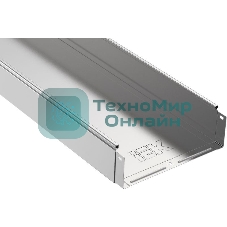 Лоток листовой неперфорированный 300х100 L3000 сталь 1мм IEK CLN10-100-300-3