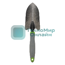 Совок посадочный широкий с прорезиненной ручкой ЧЕТЫРЕ СЕЗОНА