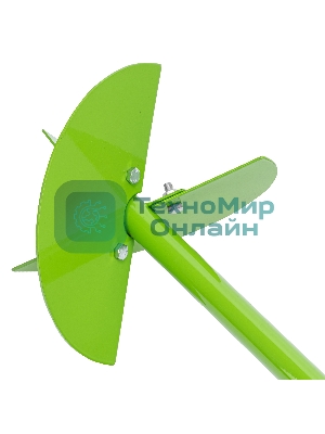 Бур лопастной со сменными ножами Сибртех, 2110 мм, удлинитель, диаметр 150 мм, 200 мм