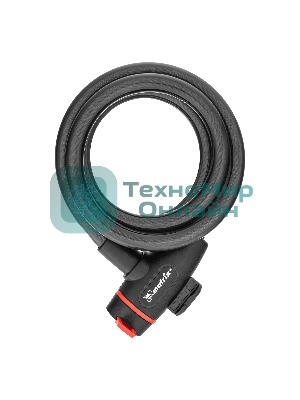 Замок тросовый универсальный с держателем Matrix 12х1200 мм