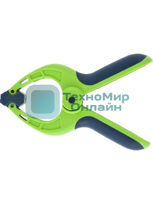 Струбцина клещеобразная Сибртех, пл. корп., 2-х комп. рукоятки, усиленная пружина,1-5/8