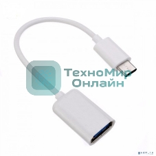 Адаптер OTG USB Type-C KS-is KS-297 M в USB 2.0 F