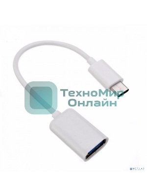 Адаптер OTG USB Type-C KS-is KS-297 M в USB 2.0 F