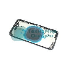 Задняя крышка (корпус) в сборе с рамкой для Apple iPhone 8 черный