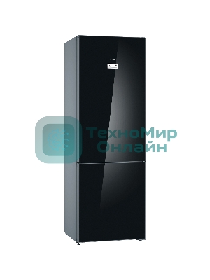 Холодильник Bosch KGN49LB30U черный двухкамерный 330/105л морозилка снизу, No Frost