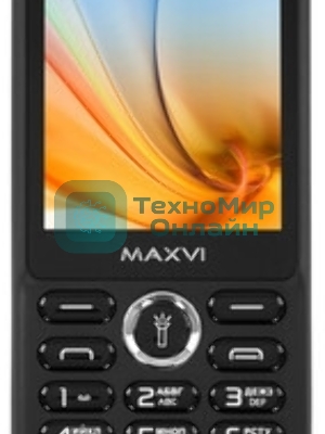 Мобильный телефон Maxvi K28 черный