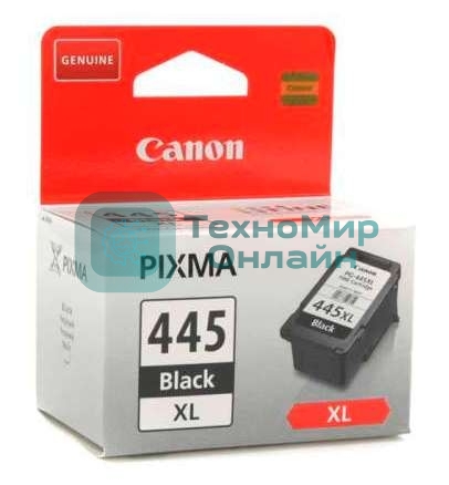 Картридж струйный Canon PG-445XL (8282B001), для Canon MG2540, Черный, 400 стр.