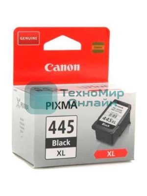 Картридж струйный Canon PG-445XL (8282B001), для Canon MG2540, Черный, 400 стр.