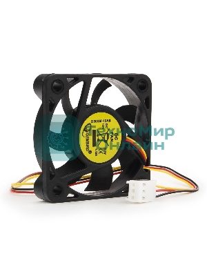 Вентилятор для корпуса Gembird черный 50мм 4500rpm 24db 3-pin 827