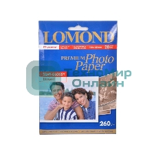 Фотобумага Lomond 1103302 10x15/260г/м2/20л./белый полуглянцевое для струйной печати