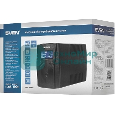 Источник бесперебойного питания Sven Pro+ 650 LCD USB