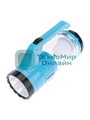 Фонарь Rexant туристический/поисковый/кемпинговый с Powerbank, аккумулятор, головной + боковой свет, солнечная батарея. Индикатор зарядки