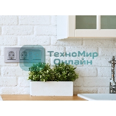 Рамка 3 поста алюминий