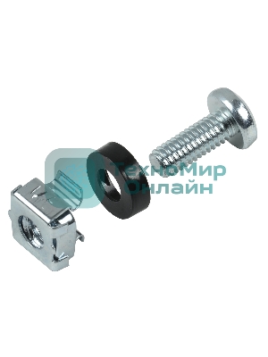 Набор закладных винтов-шайб-гаек ITK ITK-HP-15 M 6x15мм (1 компл - 20шт)