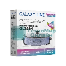 Электросковорода Galaxy Line GL 2664, синий, 1700 Вт, 8 л