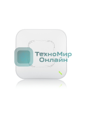 Гибридная точка доступа Zyxel NebulaFlex Pro WAX650S, W-Fi 6, 802.11a/b/g/n/ac/ax (2,4 и 5 ГГц), MU-MIMO, Smart Antenna, внутренние антенны 4x4, до 1200+2400 Мбит/с, 1xLAN 5GE, 1xLAN GE, PoE, защита о