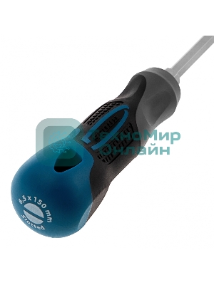 Отвертка Gross SL6,5 x 150 мм, S2, трехкомпонентная рукоятка