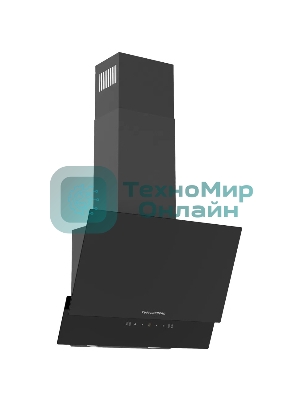 Вытяжка наклонная Kuppersberg F 603 B черный, 60 см, 1300 куб. м/ч, 53 дБ