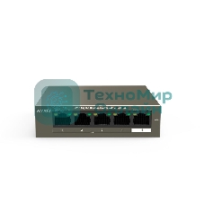 Коммутатор 5PORT 1000M 4POE Tenda TEG1105P-4-63W