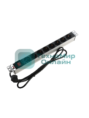 Блок распределения питания ЦМО R-16-8S-V-440-3 гор.размещ. 8xSchuko базовые 16A Schuko 3м