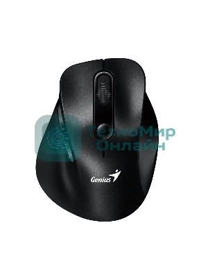 Мышь беспроводная Genius Ergo 9000S черный, 2400 dpi, радиоканал, Bluetooth, USB, кнопки - 6