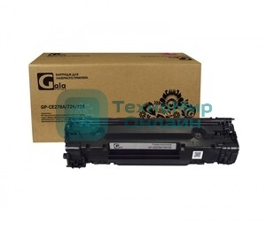 Картридж GP-CE278A/CE285A/CB435A/CB436A/712/725/726/728 (№78A №85A №35A №36A) для принтеров HP LaserJet Pro M1536/M1536dnf/P1566/P1606/P1606dn/P1101/P1102/P1102w/P1103/P1104/P1106/P1108/P1109/M1132/M1132s/M1136/M1137/M1212/M1212nf/M1212nfw/M1213/M1214/M1214nfh/M1216/M1217/P1102w/M1132s/M1214/M1214nfh/LaserJet P1001/P1002/P1003/P1004/P1005/P1006/P1007/P1008/P1009/M1120/M1120n/M1522/M1522n/M1522nf/M1505/M1505n/Canon i-SENSYS LBP6000/LBP6020/LBP6030/MF3010/LBP6000B/LBP6020B/LBP6030B/LBP6030w/MF3010/MF3010EX/LBP6200/LBP6230/LBP6200d/LBP6230dw/FAX-L150/FAX-L170/FAX-L410/MF4410/MF4430/MF4450/MF4550/MF4570/MF4580/MF4730/MF4750/MF4780/MF4890 4 шт по 2000 копий GalaPrint