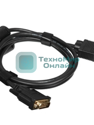 Кабель-переходник DVI (24+5)----> VGA_M/M 1,8м Telecom (TA680F-1.8M) Кабель-переходник DVI (24+5)----> VGA_M/M 1,8м Telecom (TA680F-1.8M)