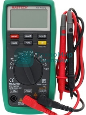 Универсальный мультиметр MASTECH MS8221С 13-2056