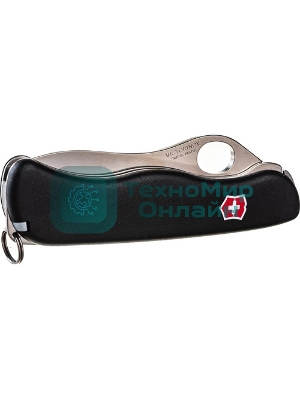 Нож перочинный Victorinox Sentinel One Hand (0.8416.M3) 111мм 5функций черный карт.коробка