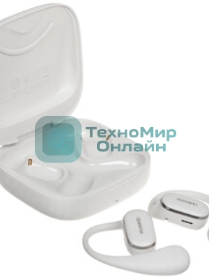 Наушники TWS Huawei FreeArc (Moose-T00) серый, открытые (накладные с дужкой), Bluetooth, до 7 ч