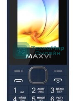 Мобильный телефон Maxvi K29 синий