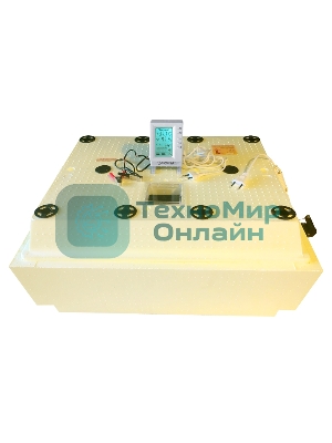 Инкубатор Золушка 2020, ЖК дисплей (70-220/12) автоматический поворот, куриных 70 яиц, гусиных 40 яиц