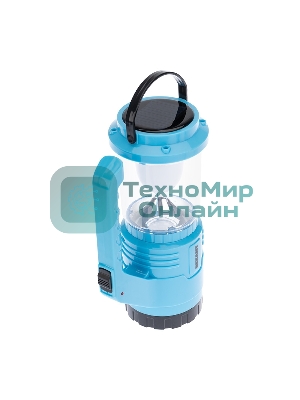 Фонарь Rexant туристический/поисковый/кемпинговый с Powerbank, аккумулятор, головной + боковой свет, солнечная батарея. Индикатор зарядки