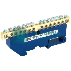 Шина нулевая на DIN-изол. ШНИ 6х9-14-Д-С IEK YNN10-69-14D-K07