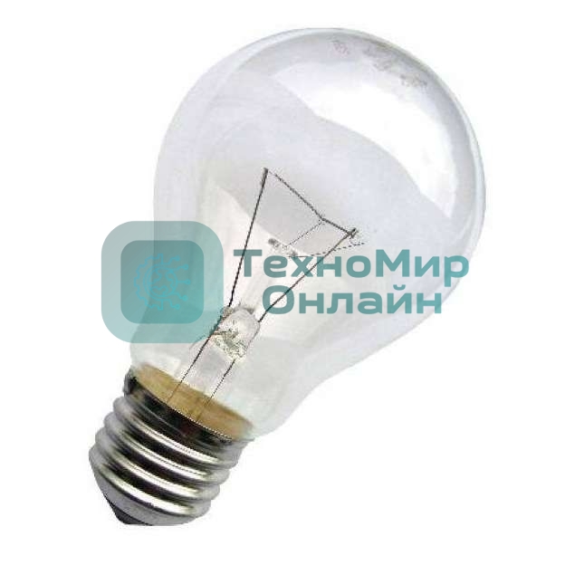 Лампа накаливания Б 60Вт E27 230-230В (верс.) Лисма 303393400\303456600