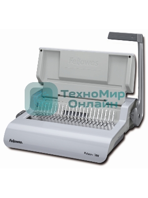 Переплетчик Fellowes Pulsar+ (FS-56276) A4/перф.17л.сшив/макс.300л./пластик.пруж. (6-38мм)